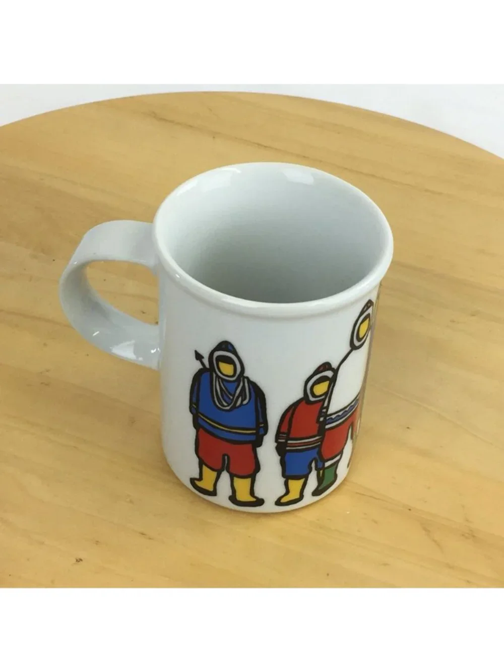 Danesco Inuit Family Coffee Mug Cup Canadian  Tuktu